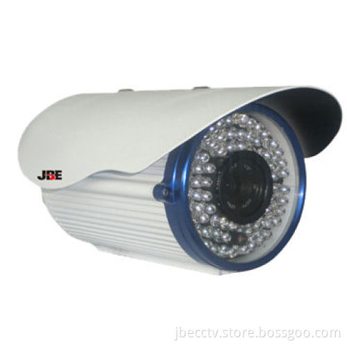 Long-range Weather-resistant IR Camera with Automatic White Balance and 1/3-inch Sony CCD Sensor